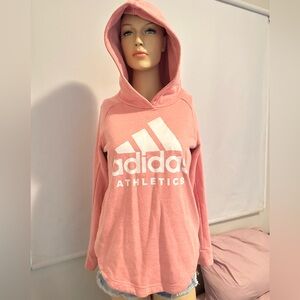 Adidas Light Pink Athletics Hoodie